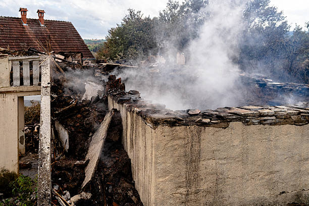 Professional Emergency Fire Cleanup technician working in New Germany, MN